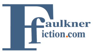 Short video of FaulknerFiction logo for FaulknerFiction.com